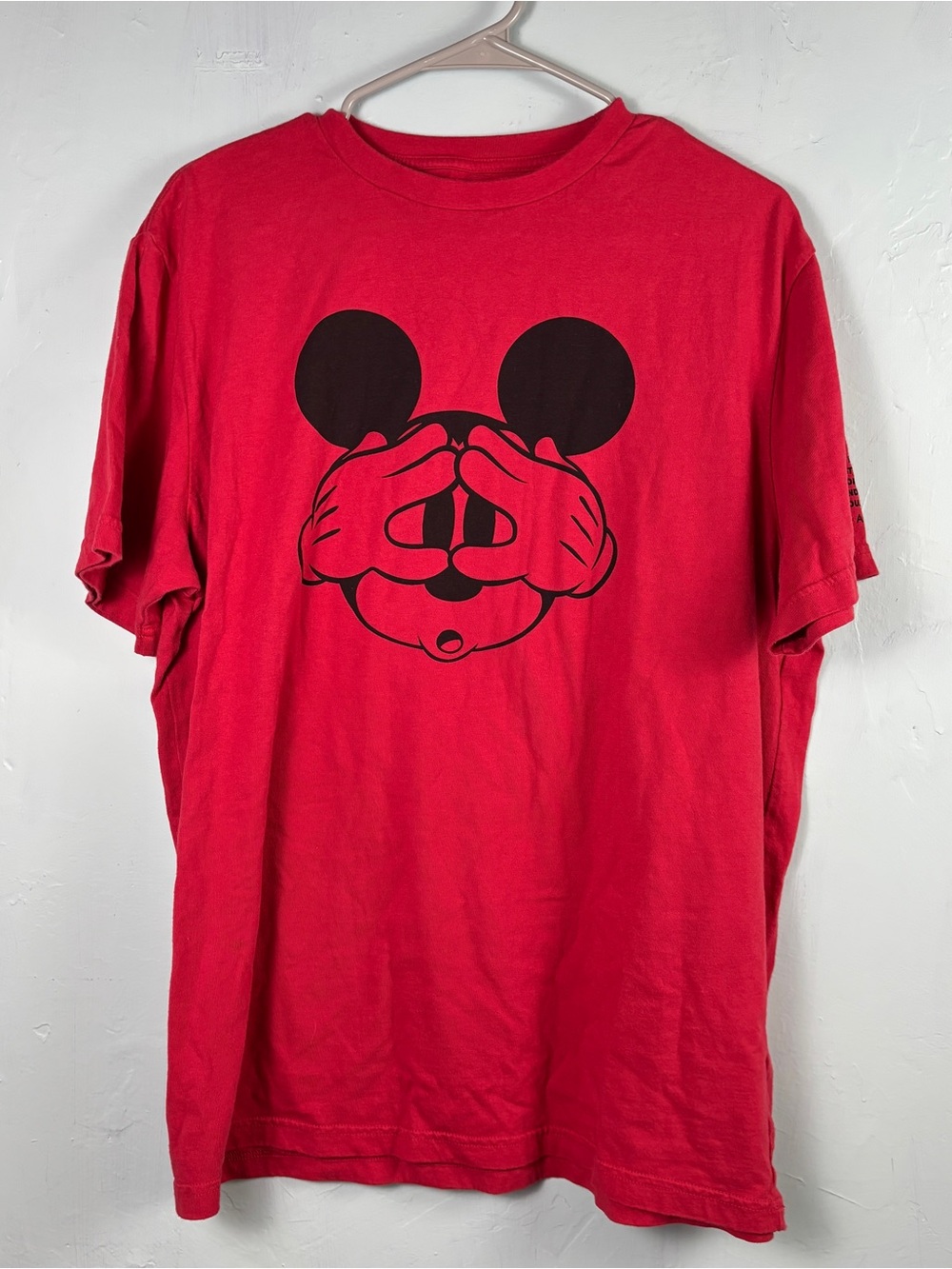 Disney x AE American Eagle Mickey Mouse Super soft T-Shirt, Be True, Be Happy